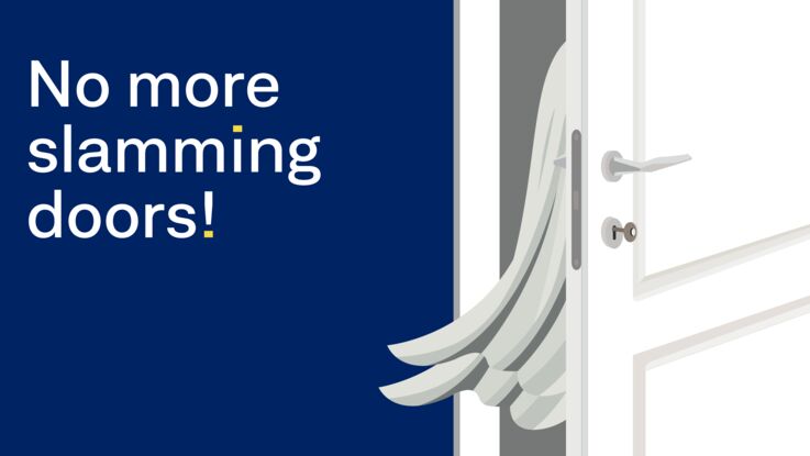 GEZE ActiveStop illustration curtain