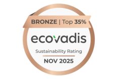 GEZE saņem EcoVadis bronzas medaļu par ieguldījumu ilgtspējības segmentā