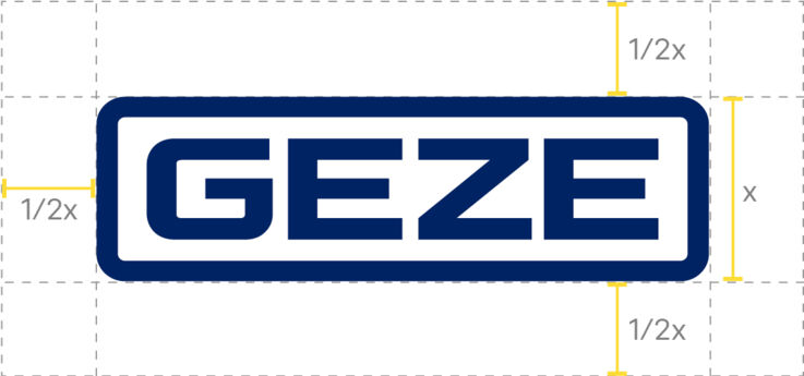 Nutzung des Logos: Schutzzone