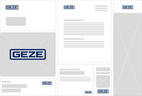 Platzierung des GEZE Logos