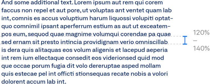 Typo Nutzung im GEZE Corporate Design