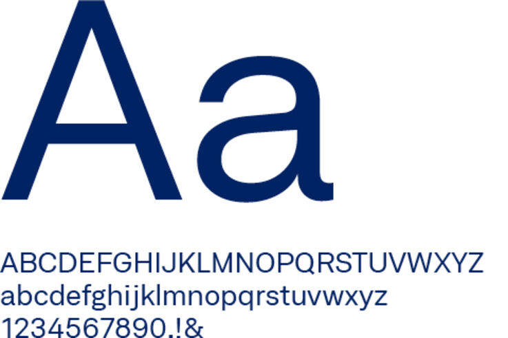 Typo Nutzung im GEZE Corporate Design