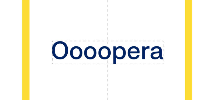 Gestaltungsprinzipien GEZE Corporate Design: Zentrierung Schrift