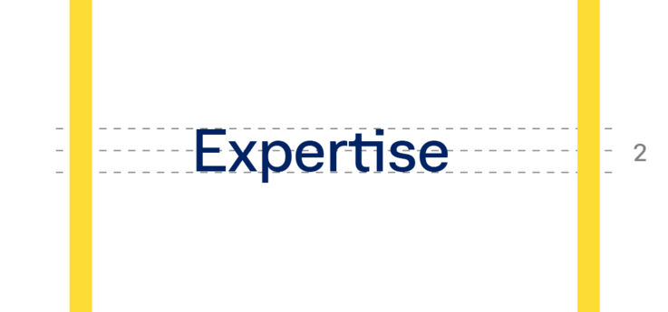 Gestaltungsprinzipien GEZE Corporate Design: Schriftgröße