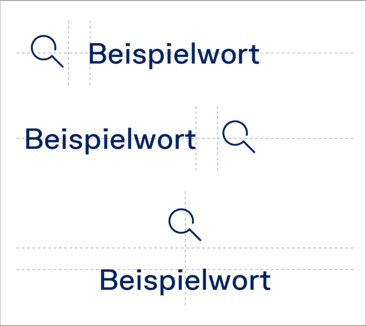 Gestaltungsprinzip GEZE Icons