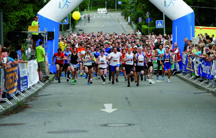 An exciting competition with fast race times recorded in the GEZE 10km race