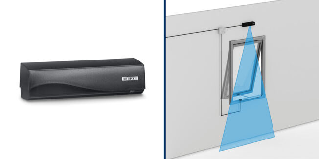 GEZE window safety system GC 339 light curtain