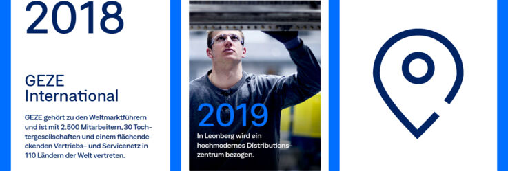 Gestaltungsprinzipien GEZE Corporate Design