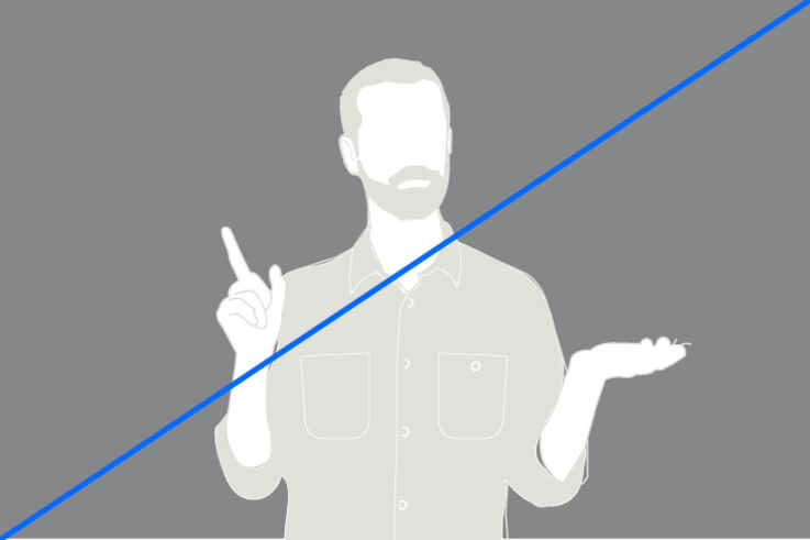 Don'ts für figurative Darstellung im Illustrationsstil