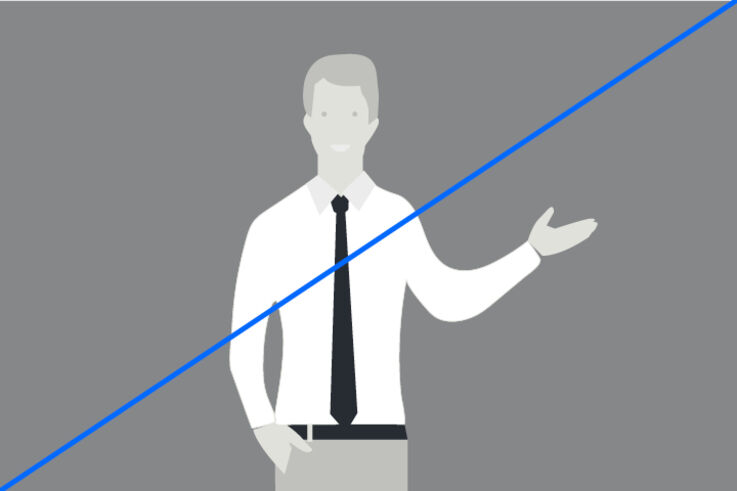 Don'ts für figurative Darstellung im Illustrationsstil