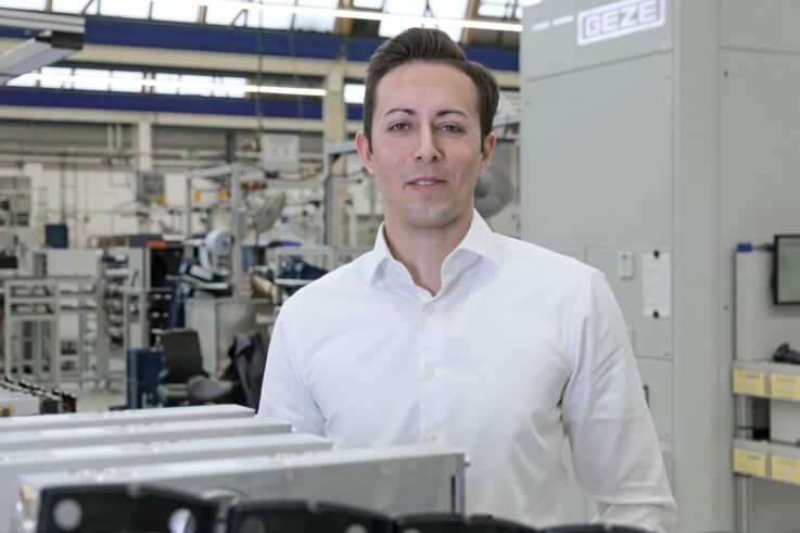 Philipp Stahlkopf, Trainee Engineering bei GEZE