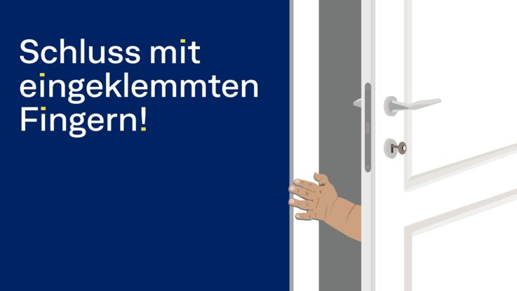 GEZE ActiveStop Illustration Hand