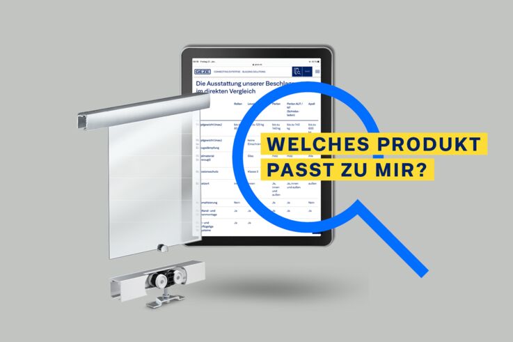 Teaser Produktvergleich Beschläge