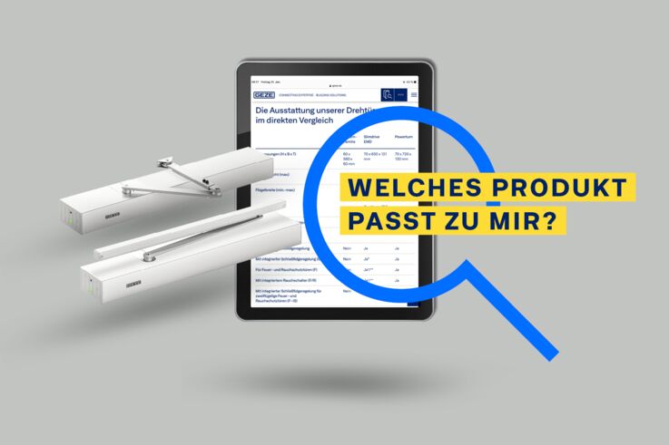 Teaser Produktvergleich Drehtür