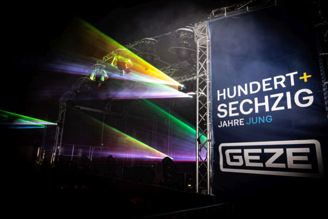 160th anniversary celebration GEZE Leonberg