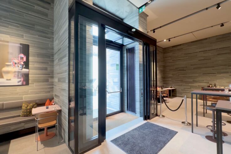 GEZE Telescope Sliding door