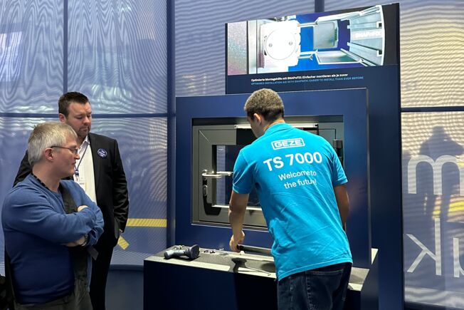 Visitor magnet... ... at BAU 2025 was our TS 7000.
