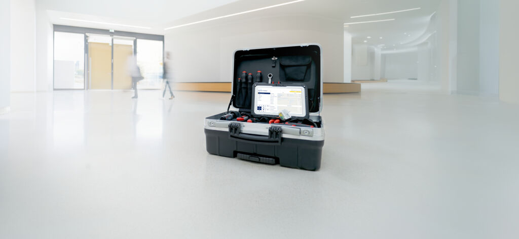 Slider myGEZE Smart Service Tools