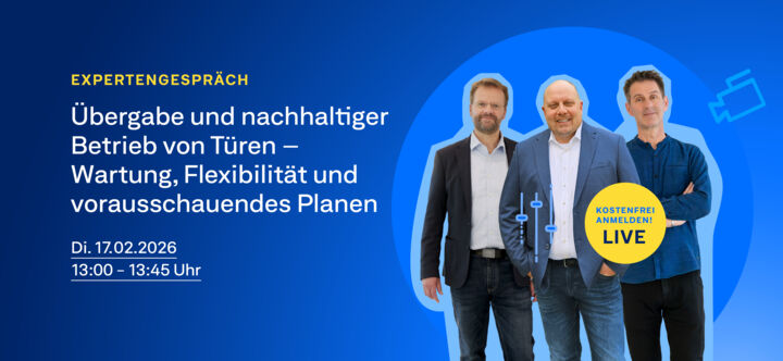 Expertengespräch Türplanung 2