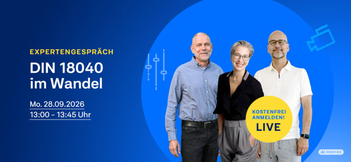 Landingpage Expertengespräch DIN 18040