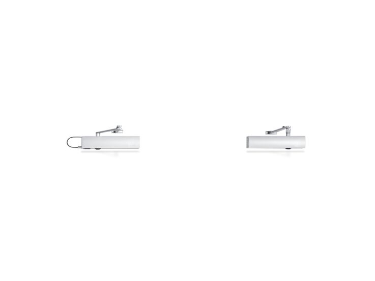 Product shot (72769) - Overhead pinion door closer for single-action doors with adjustable closing force and back check