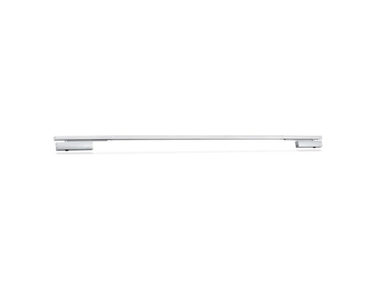 Product shot (72770) - Door closer for double leaf doors with closing sequence control and with integrated back check, which causes the strongly opened doors to be slowed down.