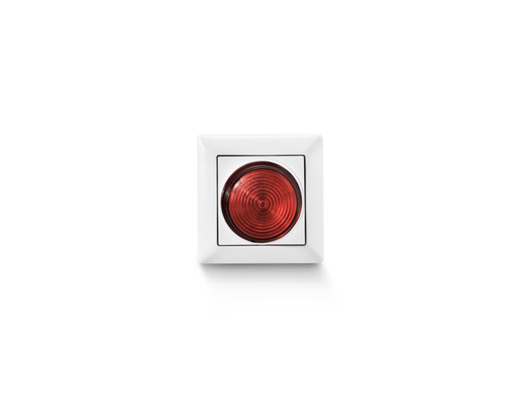 SLE 220 Indicator lamp flush-mounting SLE 220 Indicator lamp flush-mounting, red, Jung AS 500 White