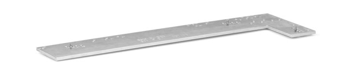 Drilling template for wood