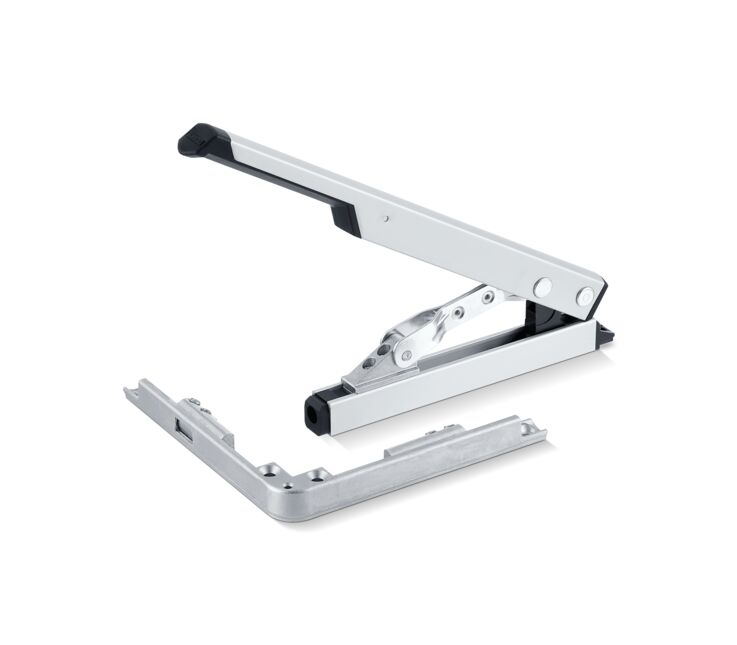 Hand lever with corner transmission for OL 90 N / OL 95
