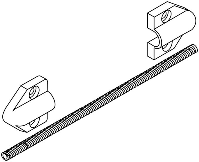 Door transmission hose for sensor 