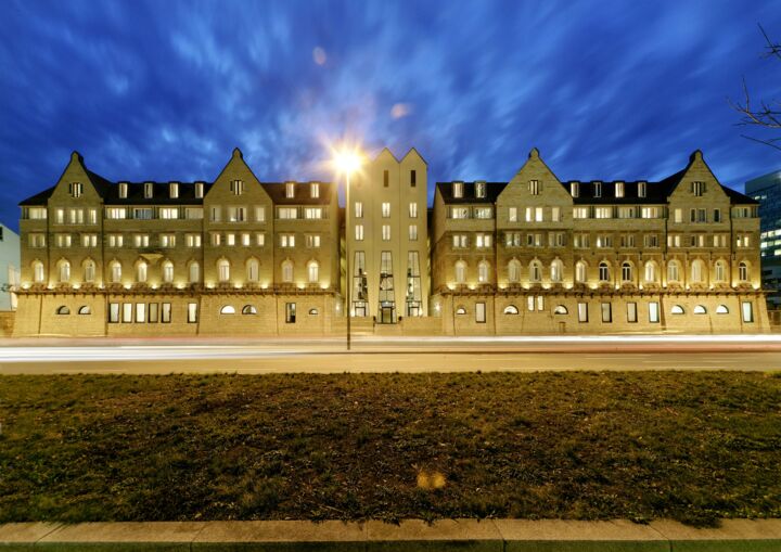 Exterior view of the ARCOTEL Camino in Stuttgart.