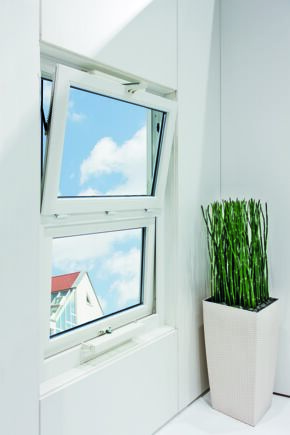 Chain drive ECchain Chain drive with universal consoles for simple automation processes in the ventilation mode, installed in a residential building