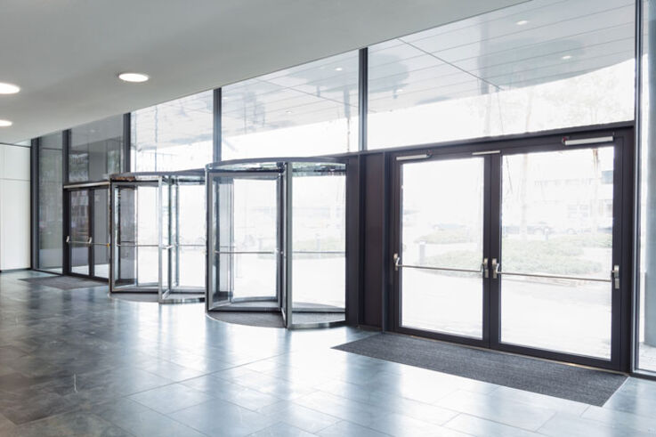 Access control and safety - Safety systems fulfil the various requirements of safety and control functions in your building. Due to legal regulations, they are indispensable in buildings with many people.