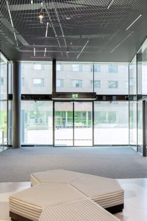 The entrance area