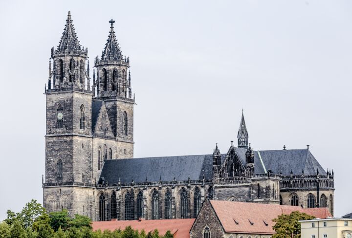 View of the Magdeburg Cathedral © Stefan Dauth / GEZE GmbH