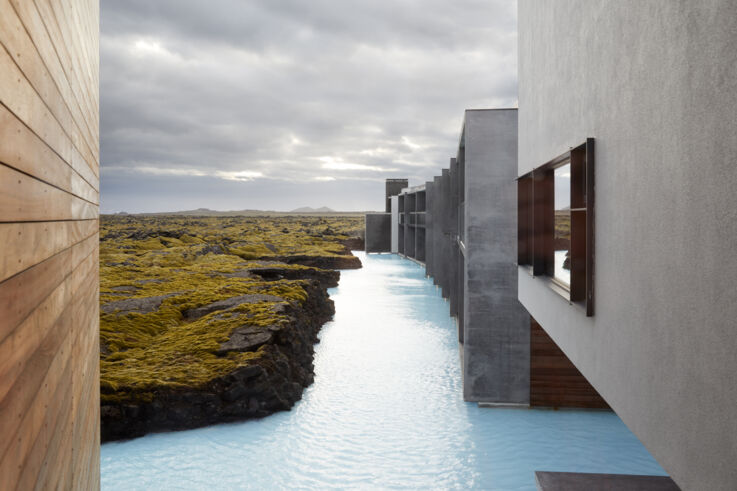 The Retreat ved Den blå lagunen på Island