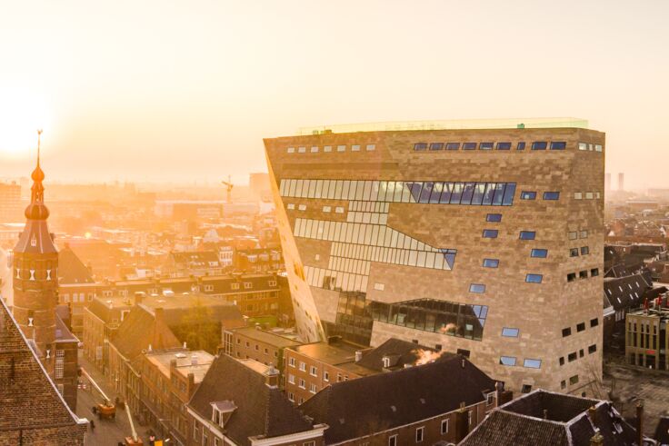 Forum Groningen Gebäudeansicht Forum Groningen Gebäudeansicht