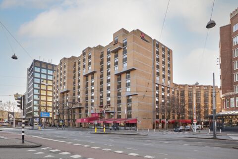The Amsterdam Marriott Hotel is centrally located.