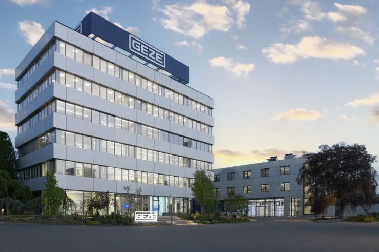 GEZE-Hauptsitz in Leonberg, Deutschland